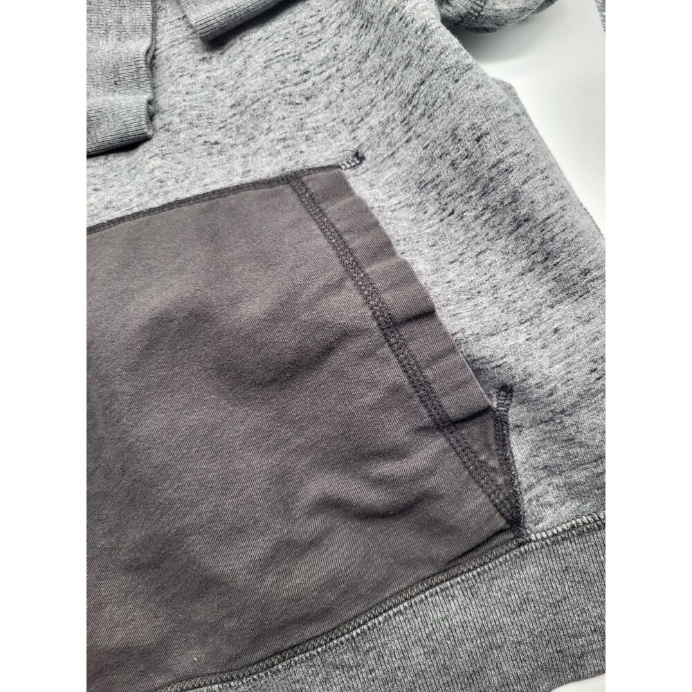 Abercrombie & Fitch y2k Young Men's SZ Small Gray Hoodie Pullover Shirt w/Pocket - Picture 14 of 14